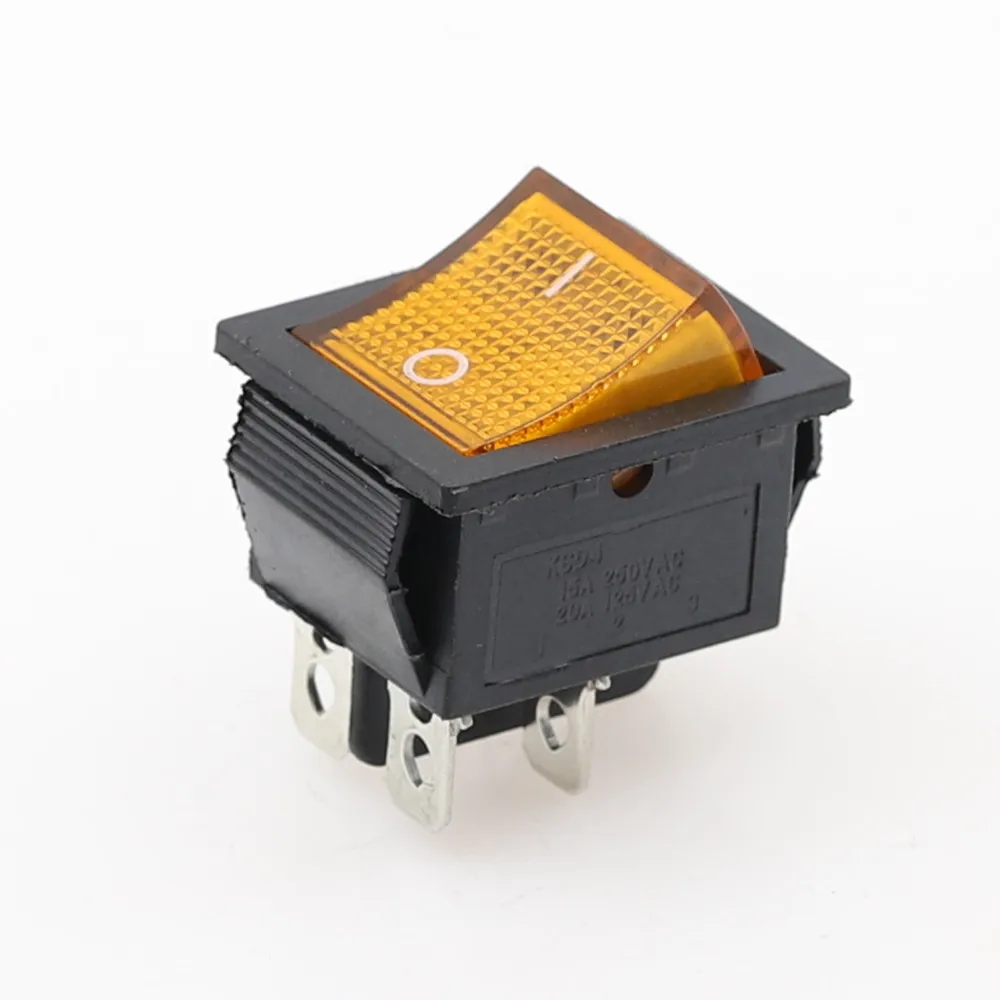 KCD4 ON-OFF 16A 250VAC/20A 125VAC Красный кнопочный переключатель света, 4-контактный переключатель питания
KCD4 ON-OFF 16A 250VAC/20A 125VAC Красный кнопочный переключатель света, 4-контактный переключатель питания