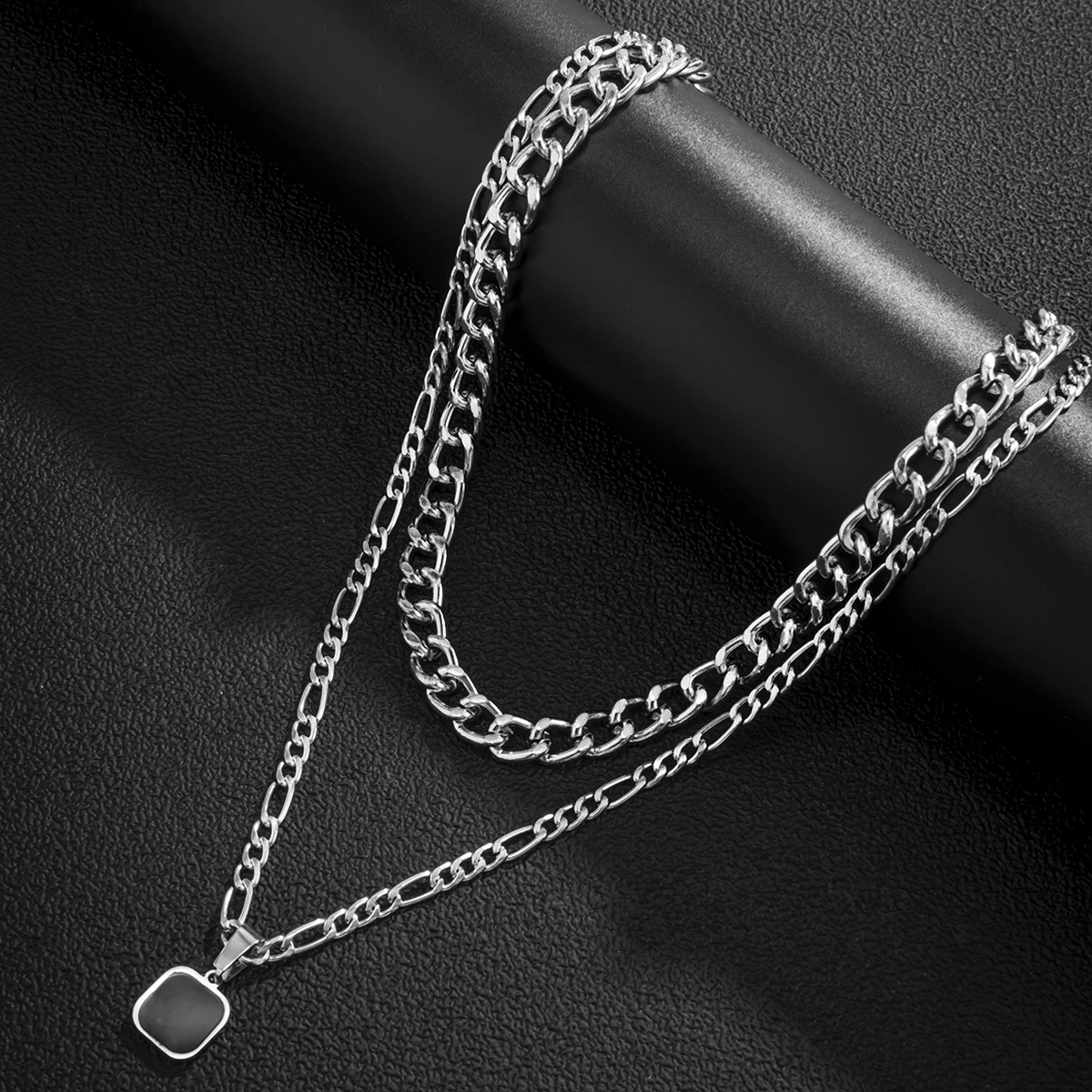 KunJoe Women Jewelry Necklace Hip Hop Street Style Multi Layered Geometric Square Pendant Choker Necklaces for Women Party Gifts
KunJoe Women Jewelry Necklace Hip Hop Street Style Multi Layered Geometric Square Pendant Choker Necklaces for Women Party Gifts