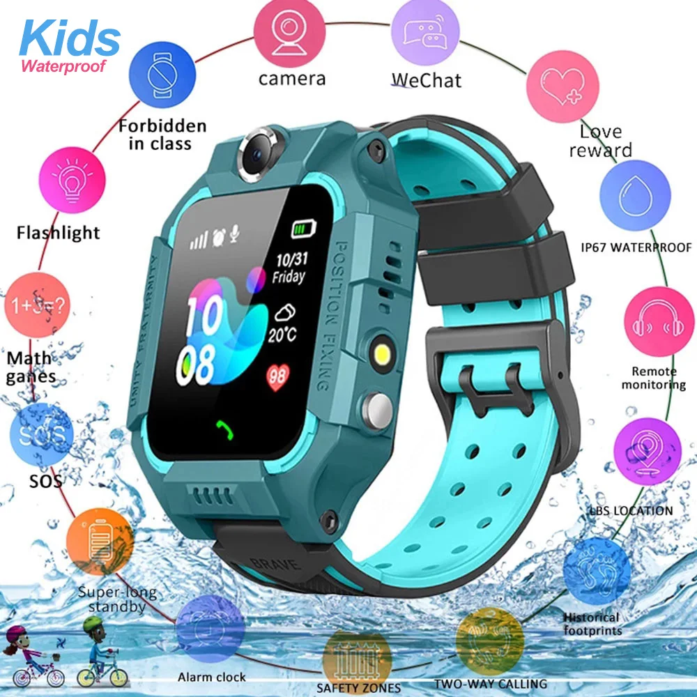 2021 Kids Waterproof Smart Watch for Children's Wrist Watch Kids Watches SOS Photo Support SIM Card Call Baby Tracker Anti-lost
2021 Kids Waterproof Smart Watch for Children's Wrist Watch Kids Watches SOS Photo Support SIM Card Call Baby Tracker Anti-lost