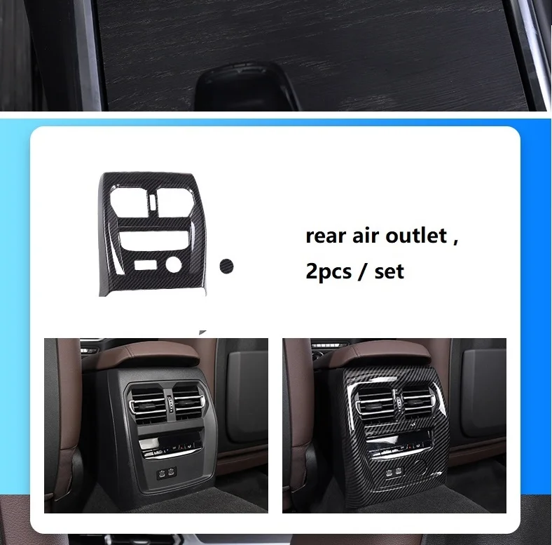Carbon fiber interior decorative stickers For BMW new 3 series 2020 325li accessories central control outlet gear box G28G20
Carbon fiber interior decorative stickers For BMW new 3 series 2020 325li accessories central control outlet gear box G28G20