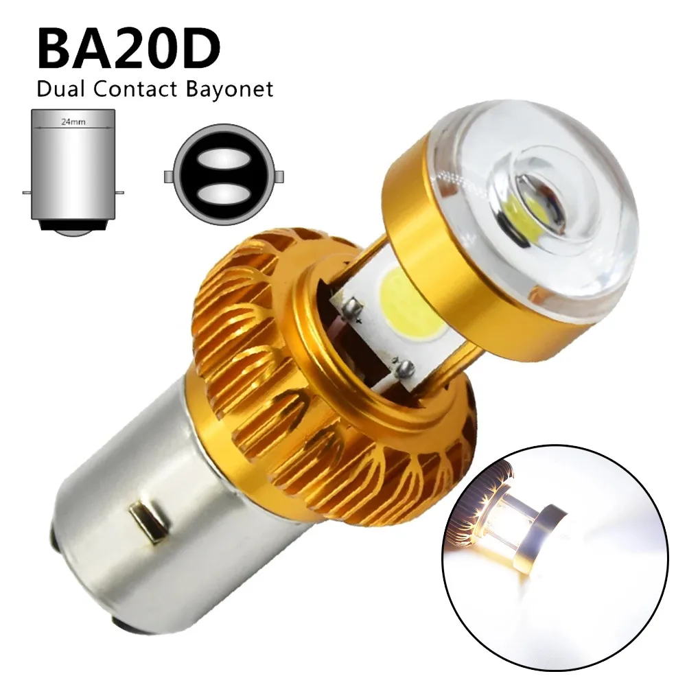 Светодиодная мотоциклетная фара BA20D 3COB 65000K, высокая мощность, дальний/ближний свет
Светодиодная мотоциклетная фара BA20D 3COB 65000K, высокая мощность, дальний/ближний свет