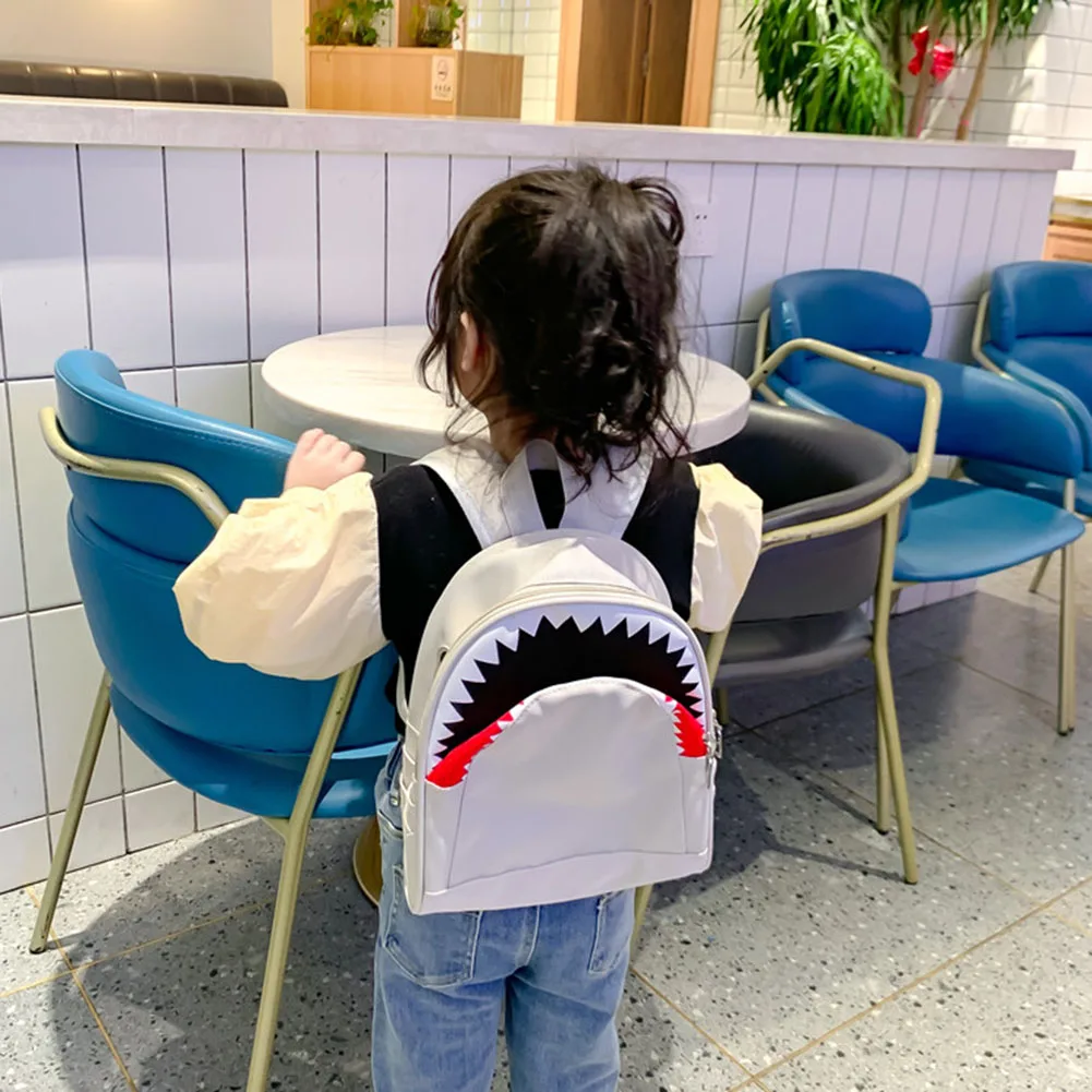 Новинка 2021 детский рюкзак с принтом акулы сумка для детского сада мальчиков и