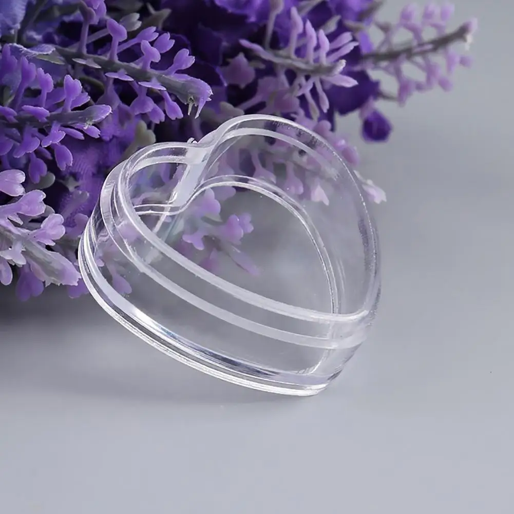 10pcs Heart Shape Cream Box Mini Plastic Empty Cosmetic Balm Pot Box Cream 4g Lip Jar Box Bottle Dispensing Travel Containe V1p1 
10pcs Heart Shape Cream Box Mini Plastic Empty Cosmetic Balm Pot Box Cream 4g Lip Jar Box Bottle Dispensing Travel Containe V1p1