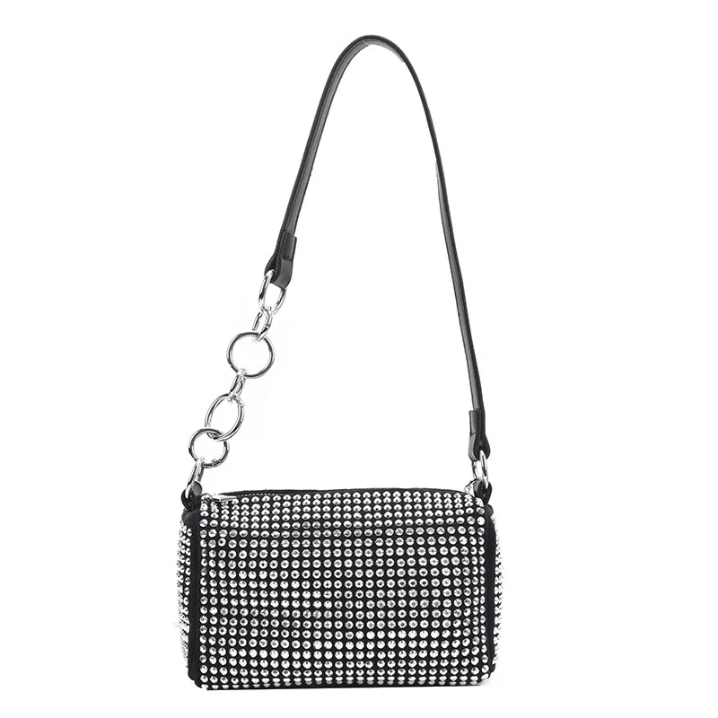 2021 Fashion Shoulder Bag Women Rhinestone Purse Evening Handbags Small PU Leather Crossbody Bags Wedding Dinner Bag
2021 Fashion Shoulder Bag Women Rhinestone Purse Evening Handbags Small PU Leather Crossbody Bags Wedding Dinner Bag