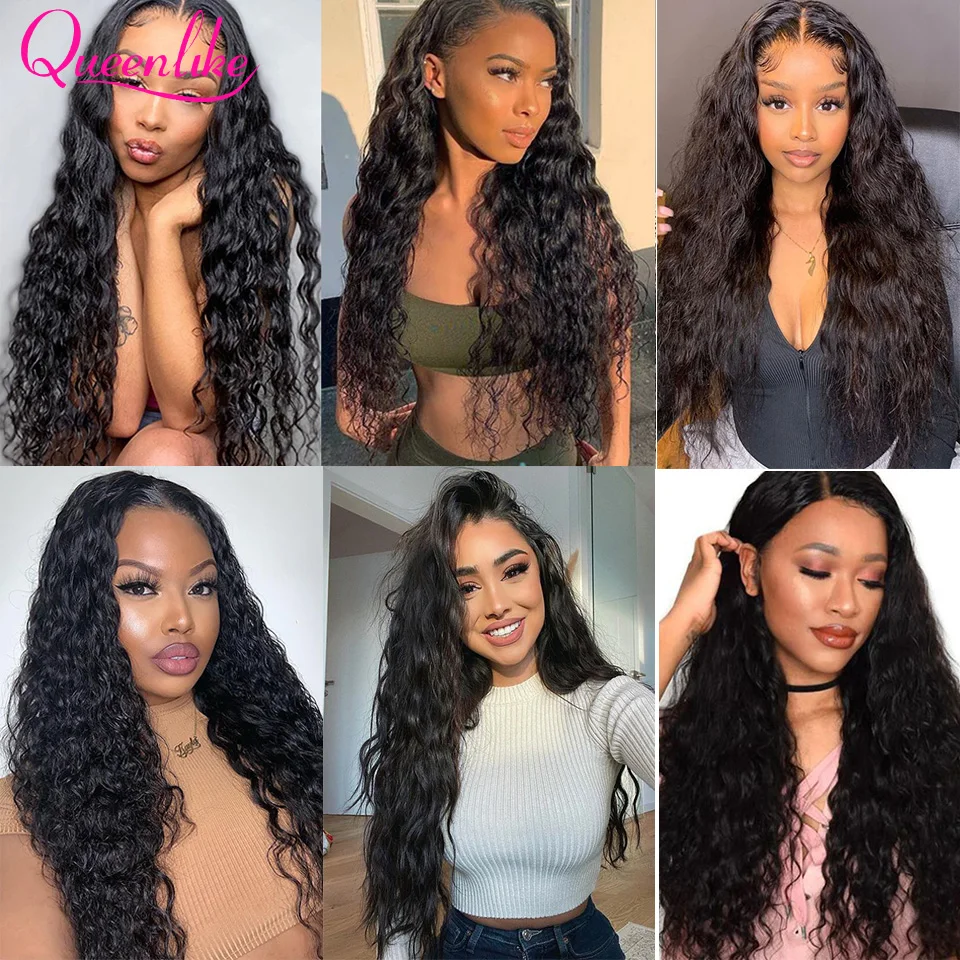 13x6 HD Transparent Lace Frontal Wig Water Wave Lace Front Wig For Black Women Water Wave 4X4 Lace Closure Human Hair Wigs
13x6 HD Transparent Lace Frontal Wig Water Wave Lace Front Wig For Black Women Water Wave 4X4 Lace Closure Human Hair Wigs