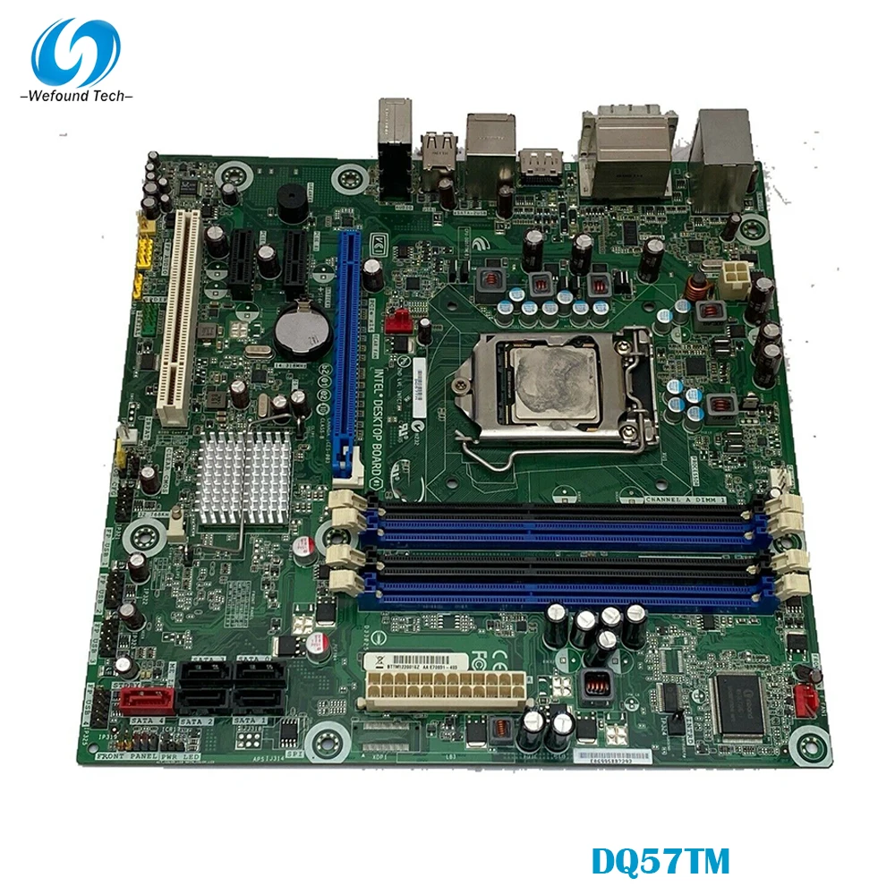 100% рабочая материнская плата для настольного компьютера Intel DQ57TM LGA1156 Q57, полностью протестированная системная плата
100% рабочая материнская плата для настольного компьютера Intel DQ57TM LGA1156 Q57, полностью протестированная системная плата