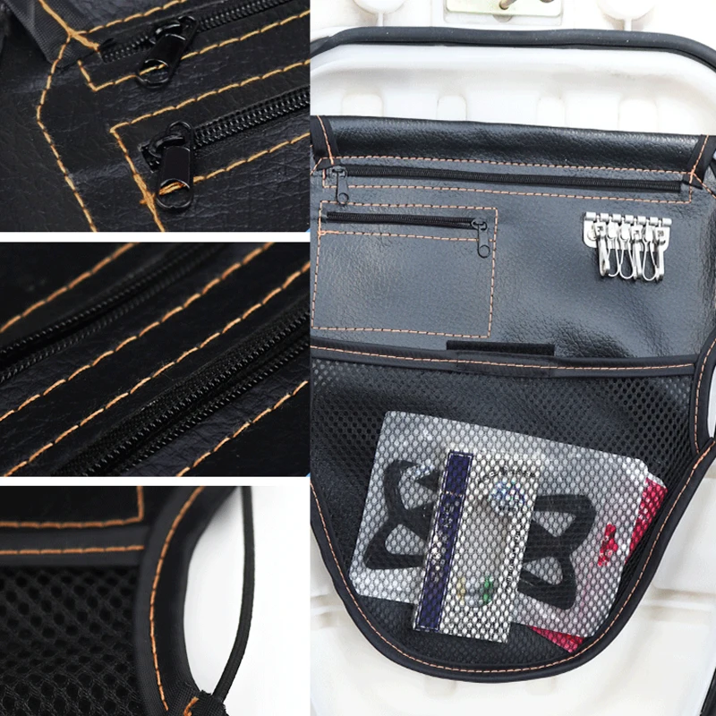Universal PU Leather Motorcycle Scooter Under Seats Storage Pouchs Bag With Keychain Card Hanging Bag Motor Parts Scooter New
Universal PU Leather Motorcycle Scooter Under Seats Storage Pouchs Bag With Keychain Card Hanging Bag Motor Parts Scooter New