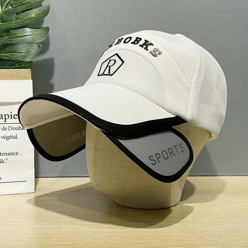 Unisex Solid Color Baseball Cap Adjustable Leisure Outdoor Sports Sunshade Hat On Both Sides Telescopic Visor
Unisex Solid Color Baseball Cap Adjustable Leisure Outdoor Sports Sunshade Hat On Both Sides Telescopic Visor