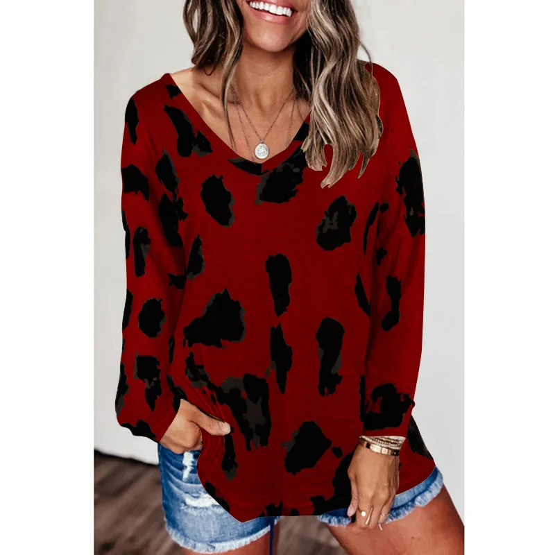 Cow Printed Women T-shirts Autumn Long Sleeve Female Tshirt Oversized Tops Casual O-neck Ladies Girls T Shirt Basic Tee Tops
Cow Printed Women T-shirts Autumn Long Sleeve Female Tshirt Oversized Tops Casual O-neck Ladies Girls T Shirt Basic Tee Tops