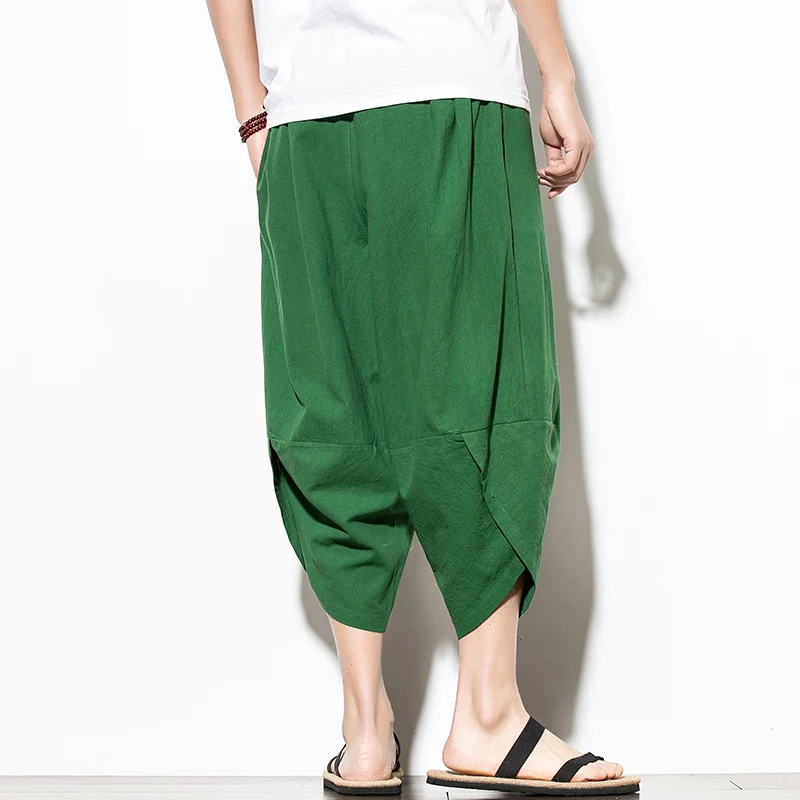 Dropshipping Summer Cotton Harem Pants Men Casual Hip Hop Trousers Cross Bloomers Calf-Length Pants Joggers Streetwear
Dropshipping Summer Cotton Harem Pants Men Casual Hip Hop Trousers Cross Bloomers Calf-Length Pants Joggers Streetwear