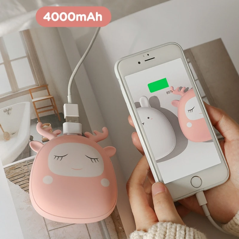 Brand New Multifunctional 4000mAh Portable Hand Warmer with USB Charging Power Dual-purpose Mobile Power Mini Hand Warmer
Brand New Multifunctional 4000mAh Portable Hand Warmer with USB Charging Power Dual-purpose Mobile Power Mini Hand Warmer