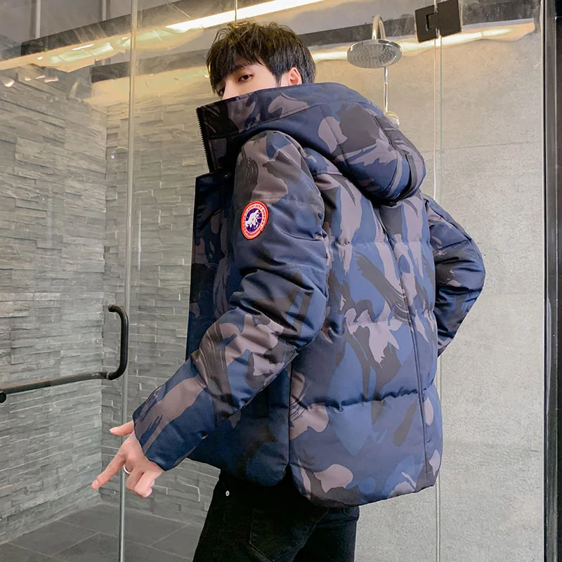 2021 winter new men's padded jacket trendy fashion youth hooded warm jacket camouflage padded jacket men's
2021 winter new men's padded jacket trendy fashion youth hooded warm jacket camouflage padded jacket men's