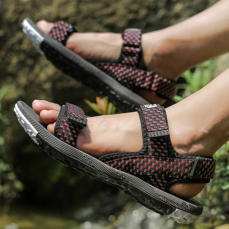 Сандалии мужские классические, резиновая обувь, Водонепроницаемые кожаные, легкие, римские, пляжные
Сандалии мужские классические, резиновая обувь, Водонепроницаемые кожаные, легкие, римские, пляжные