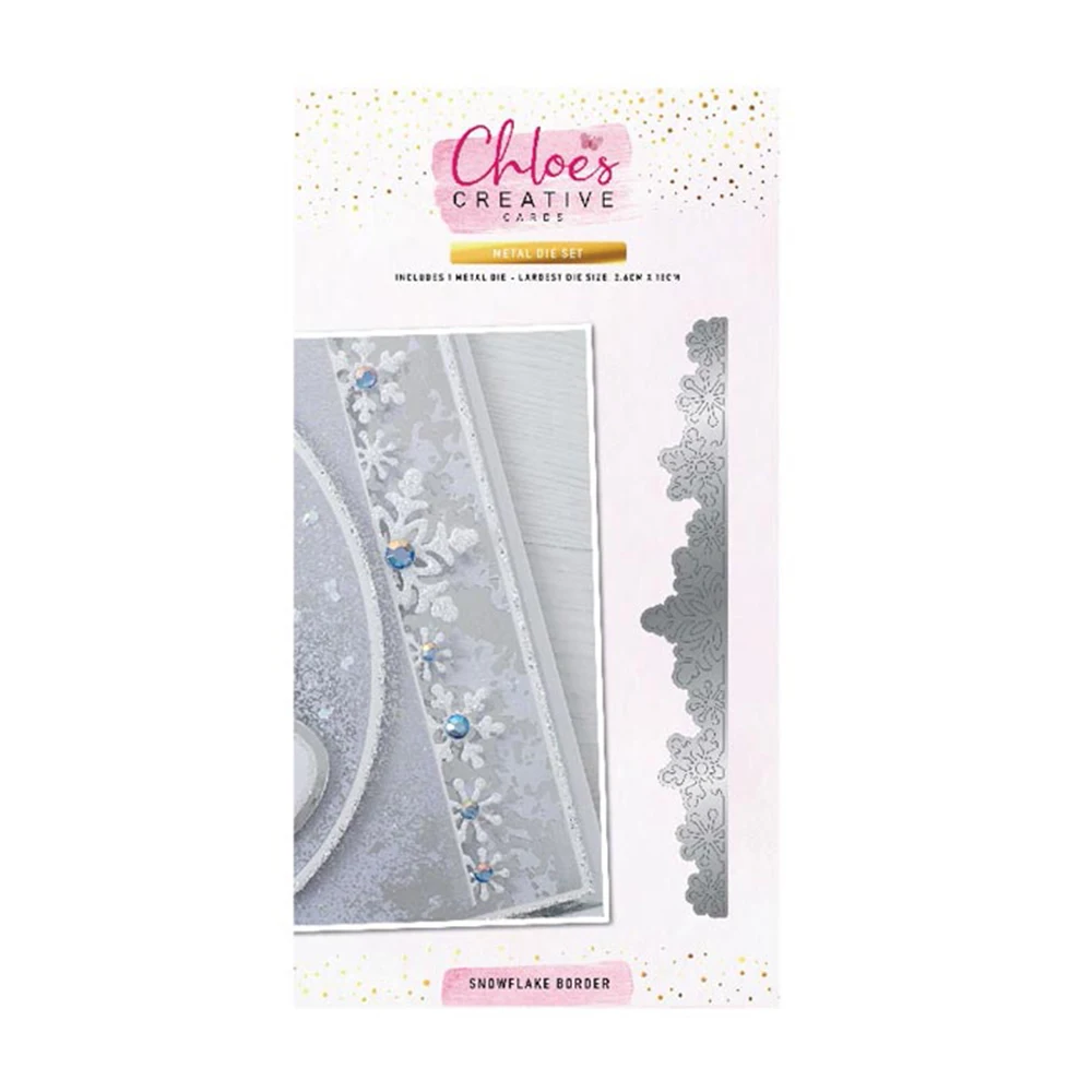 Snowflake Border Metal Craft Cutting Dies For Diy Scrapbooking Paper Diary Decoration Manual Handmade for 2021 Embossing New
Snowflake Border Metal Craft Cutting Dies For Diy Scrapbooking Paper Diary Decoration Manual Handmade for 2021 Embossing New