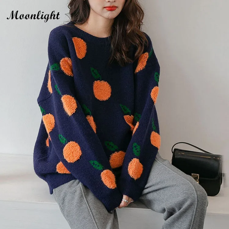 Korean Emobroidery Sweater Women Autumn Vintage Design Warm Oversize Pullover Female O-Neck Loose Jumper Casual Winter Knit Tops
Korean Emobroidery Sweater Women Autumn Vintage Design Warm Oversize Pullover Female O-Neck Loose Jumper Casual Winter Knit Tops