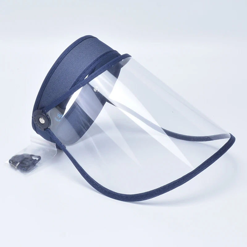 2020 5 PCS Full Face Mask Anti Droplet Full Shield Safety Mouth Mask Hat Visor Shield Droplet Face Masks Protection Transparent
2020 5 PCS Full Face Mask Anti Droplet Full Shield Safety Mouth Mask Hat Visor Shield Droplet Face Masks Protection Transparent