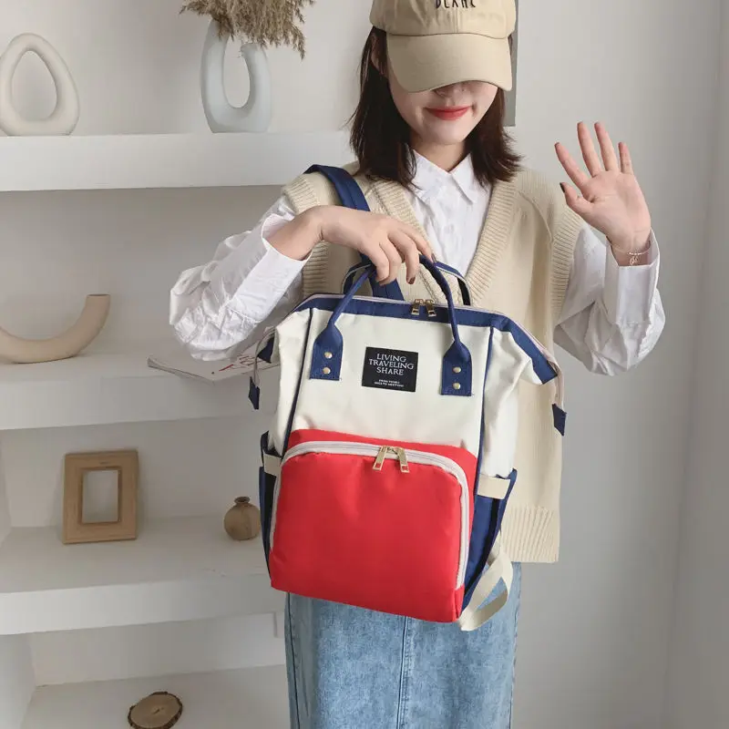 Mummy Bag Shoulder Multi-Functional Large Capacity Pending Milk Powder Feeding Bottle Bag Baby Going out Baby Backpack
Mummy Bag Shoulder Multi-Functional Large Capacity Pending Milk Powder Feeding Bottle Bag Baby Going out Baby Backpack
