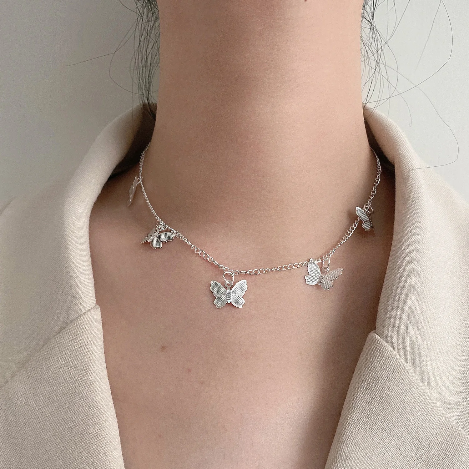 Gold Chain Butterfly Pendant Choker Necklace Women Statement Collares Bohemian Beach Jewelry Gift Collier Cheap
Gold Chain Butterfly Pendant Choker Necklace Women Statement Collares Bohemian Beach Jewelry Gift Collier Cheap