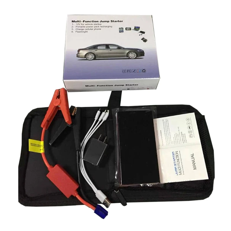 Car Jump Starter 12V Portable Car Charger Multi-function Start Jumper Emergency Car Battery Booster 20000mAh Power Bank
Car Jump Starter 12V Portable Car Charger Multi-function Start Jumper Emergency Car Battery Booster 20000mAh Power Bank