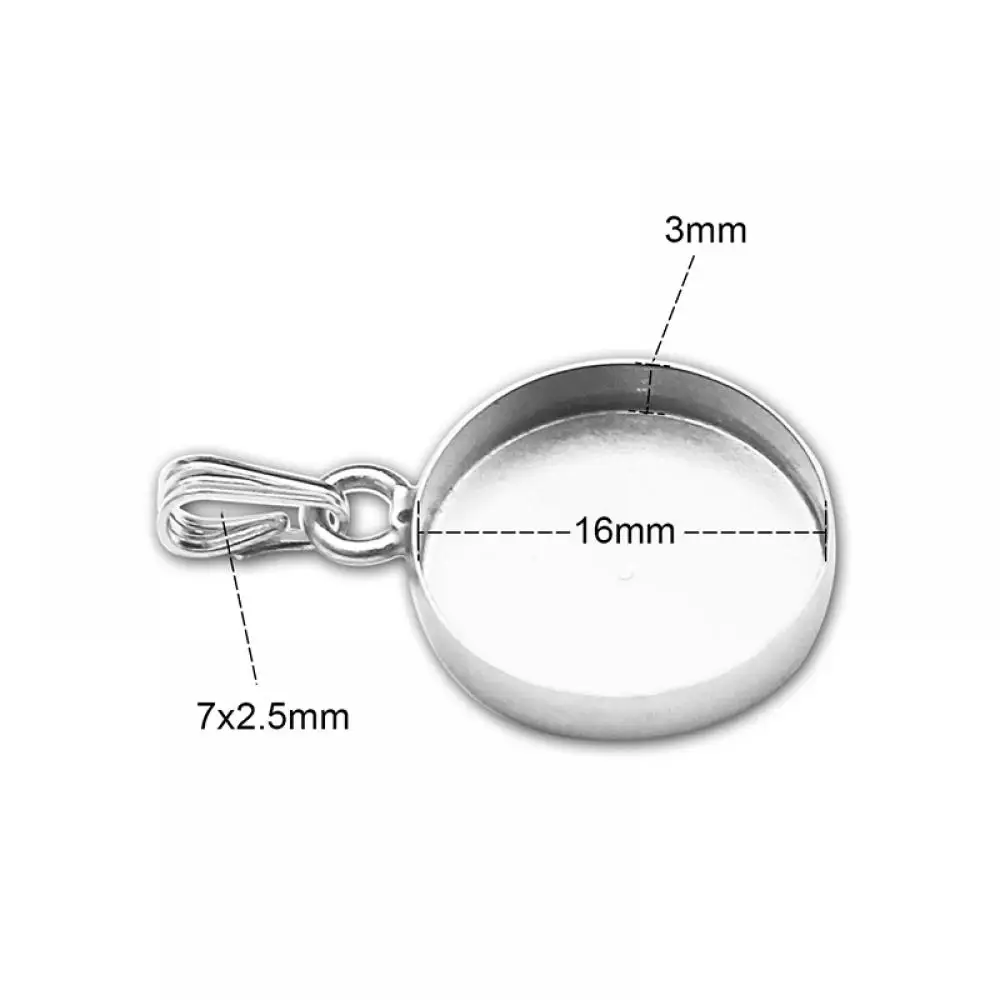 Silver Pendant Tray 925 Diy Blank Bezel Pendant Tray Round Tray Charms Jewelry Pendant Tray Silver for Jewelry Making
Silver Pendant Tray 925 Diy Blank Bezel Pendant Tray Round Tray Charms Jewelry Pendant Tray Silver for Jewelry Making