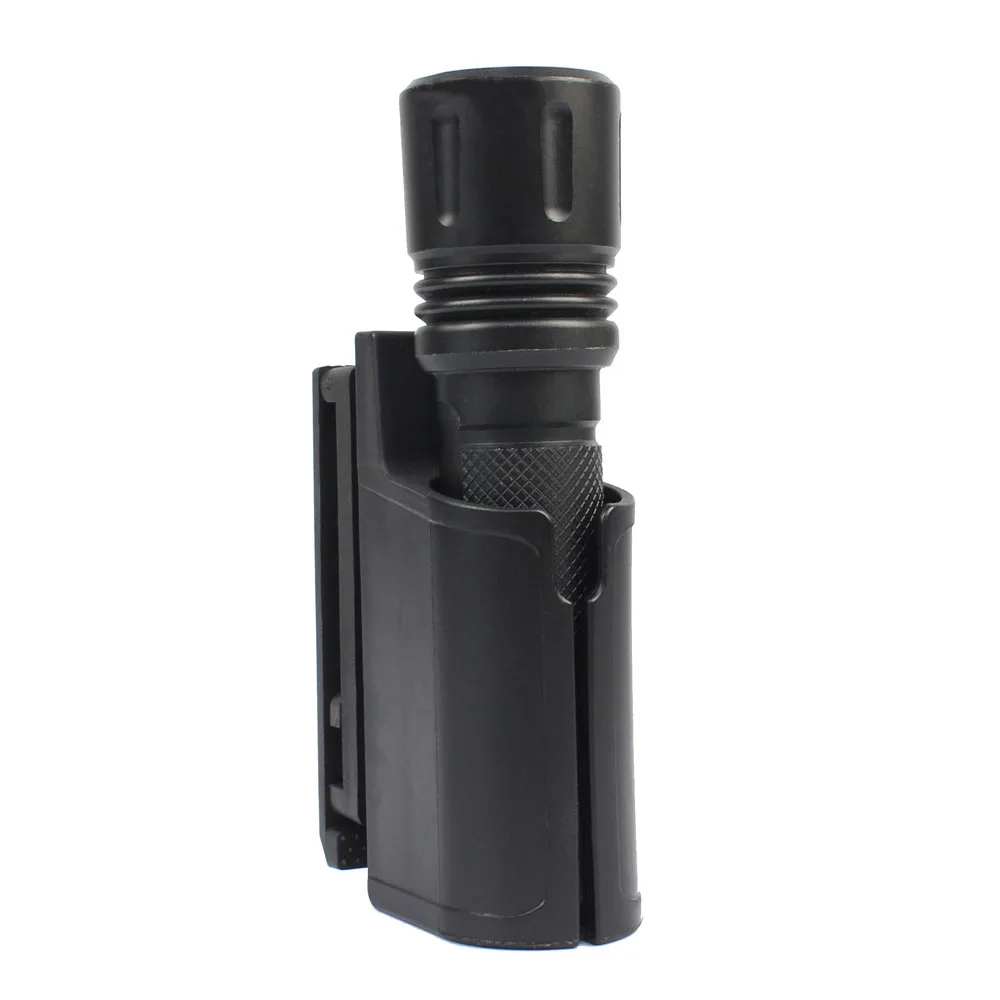 360 Degree Rotating Flashlight Holster Sidbreak Polymer Tactical Flashlight Pouch Holder for Hunting Camping Hiking
360 Degree Rotating Flashlight Holster Sidbreak Polymer Tactical Flashlight Pouch Holder for Hunting Camping Hiking