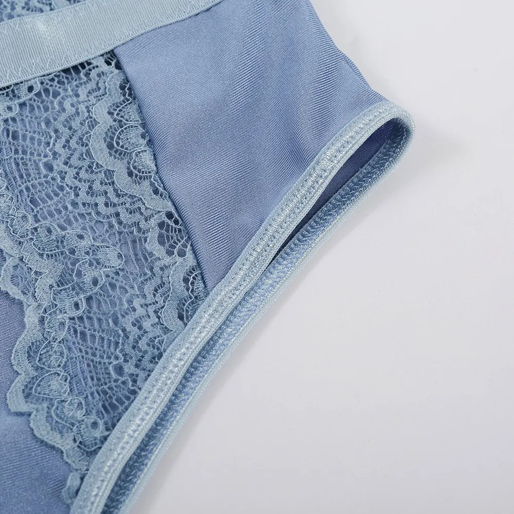 Lace Bodysuits Lingerie Sexy Sleepwear V-neck Jumpsuit Overalls Sleeveless Underwear See-though Porno Night Wear
Lace Bodysuits Lingerie Sexy Sleepwear V-neck Jumpsuit Overalls Sleeveless Underwear See-though Porno Night Wear