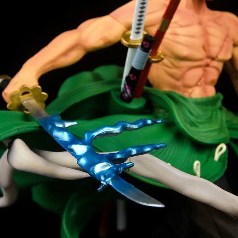 31cm Japan Anime One Piece Roronoa Zoro Action Figure PVC GK Sauron Three-headed Eagle Collection Model Dolls Toys for Gifts
31cm Japan Anime One Piece Roronoa Zoro Action Figure PVC GK Sauron Three-headed Eagle Collection Model Dolls Toys for Gifts