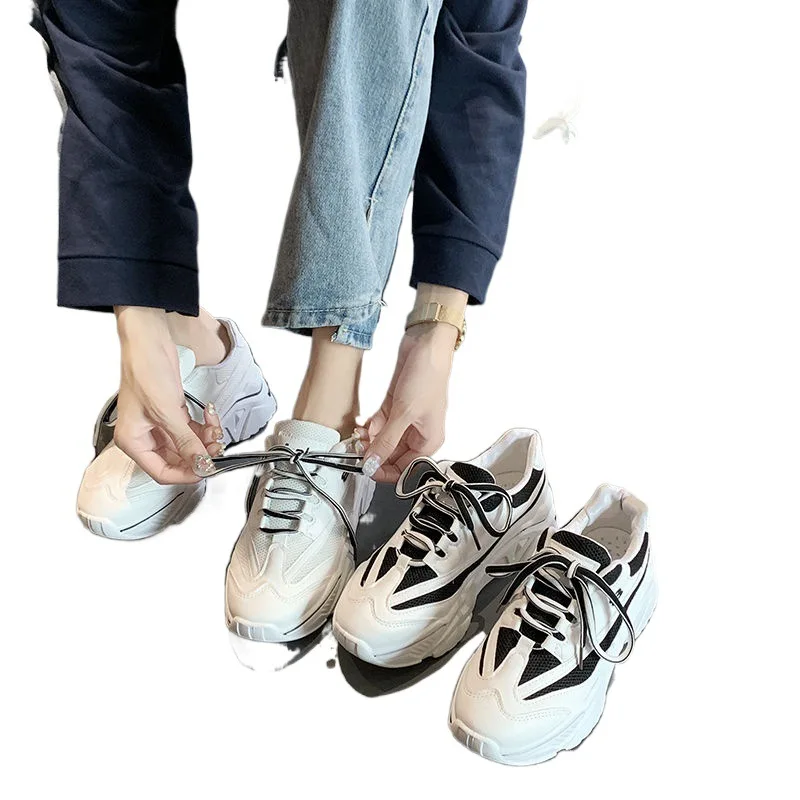 Dad Shoes 2021 New Spring Shoes Female Student All-Matching Sneakers Platform White Shoes Flat Shoes
Dad Shoes 2021 New Spring Shoes Female Student All-Matching Sneakers Platform White Shoes Flat Shoes