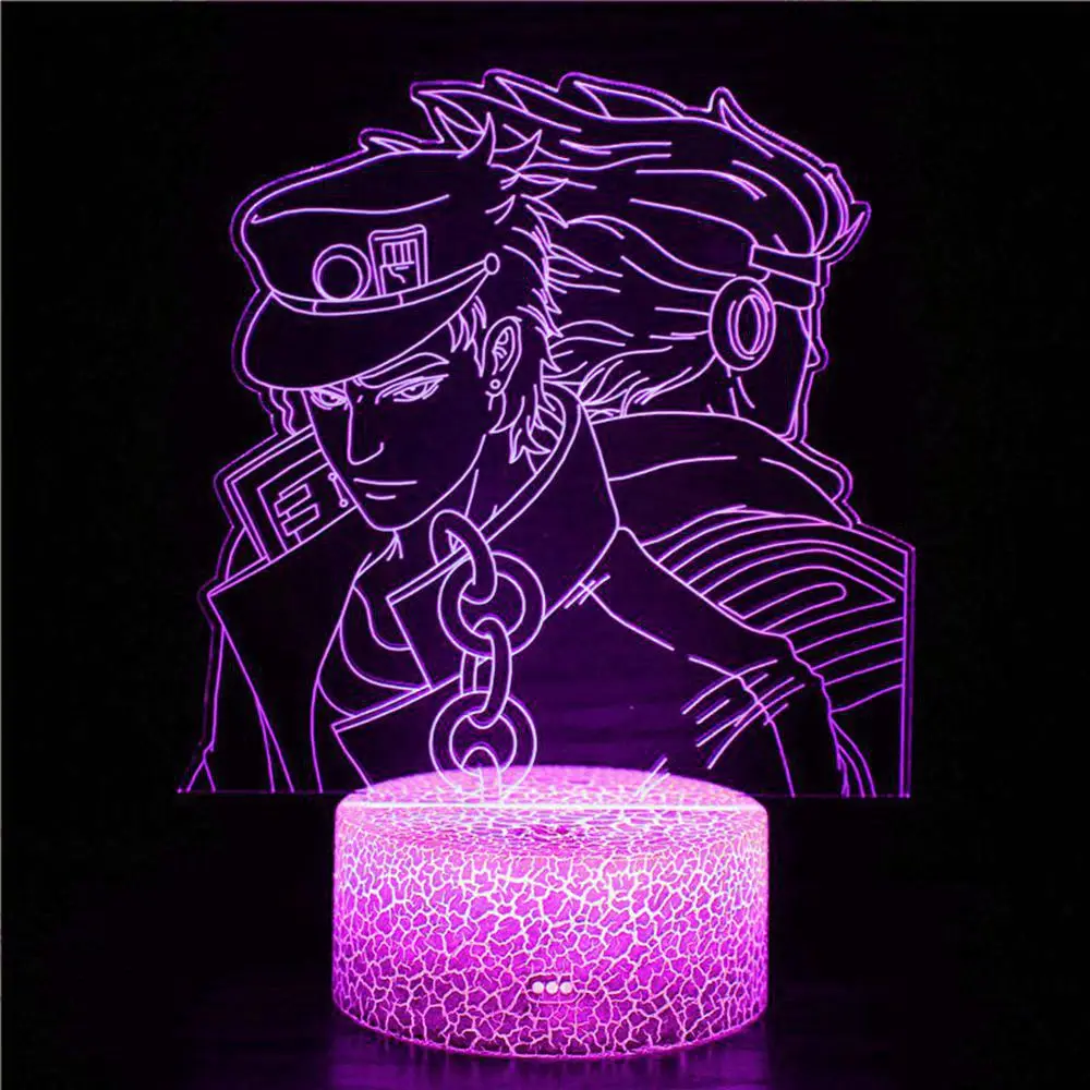 Новинка для JoJos, Необычные приключения, дневной ночник, usb, 3D светильник, кукла, детский подарок на день рождения
Новинка для JoJos, Необычные приключения, дневной ночник, usb, 3D светильник, кукла, детский подарок на день рождения