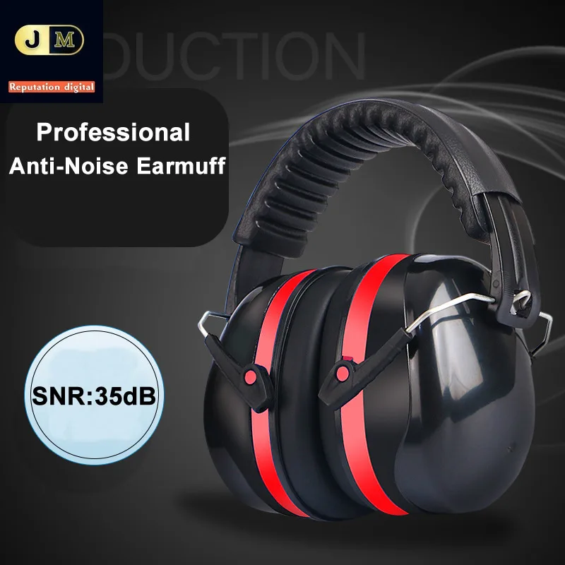 Anti-Noise Head Earmuffs Foldable Ear Protector SNR-35dB For Kids/Adults Study Sleeping Work Shooting Hearing Safe Protection
Anti-Noise Head Earmuffs Foldable Ear Protector SNR-35dB For Kids/Adults Study Sleeping Work Shooting Hearing Safe Protection