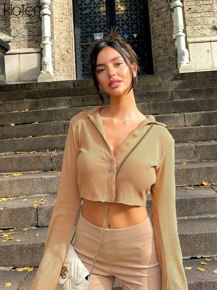 KLALIEN Модный повседневный вязаный тонкий кардиган, укороченный женский топ, новинка весны 2022, универсальная базовая женская футболка, улична...
KLALIEN Модный повседневный вязаный тонкий кардиган, укороченный женский топ, новинка весны 2022, универсальная базовая женская футболка, улична...