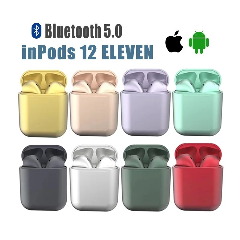 Ready StockinPods 12 ELEVEN inPod i12 TWS Wireless Earbuds Airpod i12s Original Macaron Bluetooth v5.0 Earphone Compatible with
Ready StockinPods 12 ELEVEN inPod i12 TWS Wireless Earbuds Airpod i12s Original Macaron Bluetooth v5.0 Earphone Compatible with