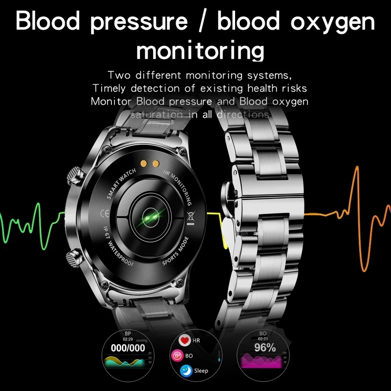 2021 Full circle touch screen steel Band luxury Bluetooth call Men smart watch Waterproof Sport Activity fitness watch+box
2021 Full circle touch screen steel Band luxury Bluetooth call Men smart watch Waterproof Sport Activity fitness watch+box
