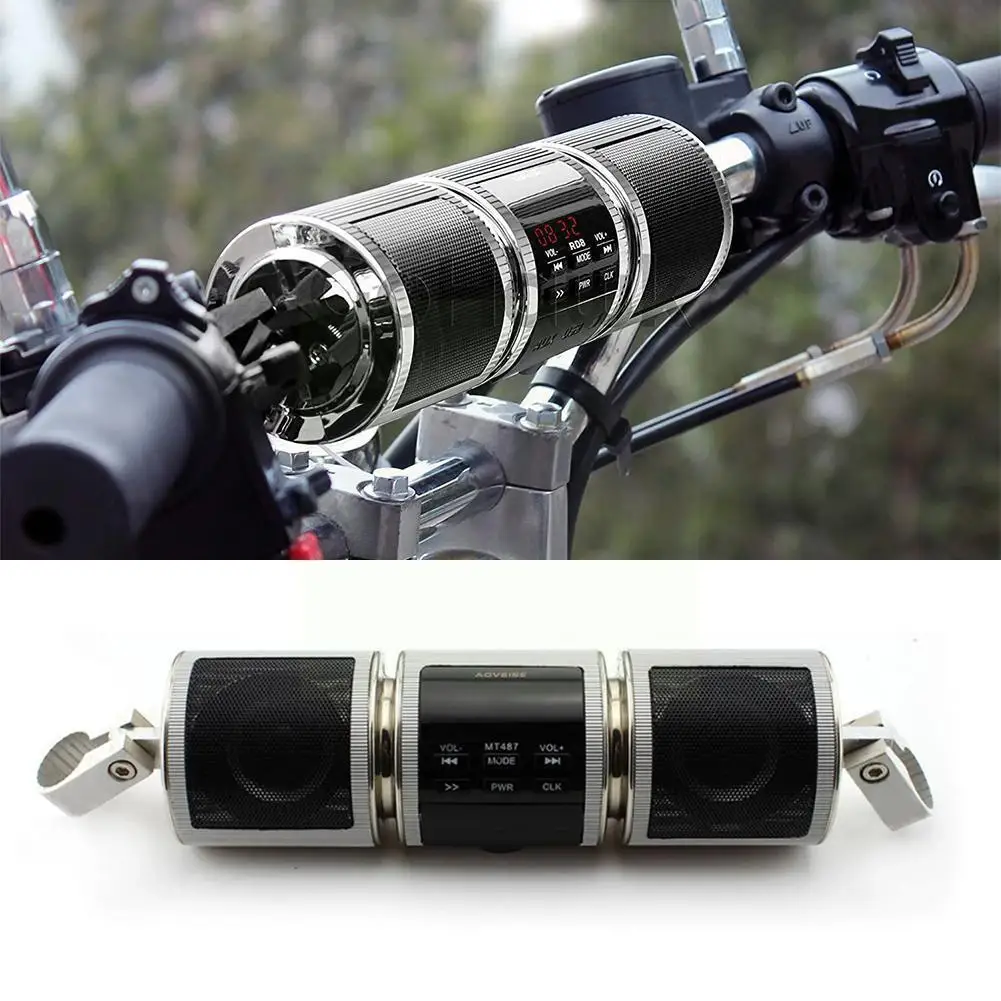 Водонепроницаемый MP3-плеер MT487 Moto, музыкальный плеер 12 В, FM-радио, Bluetooth, со стереодисплеем, динамиком и светодиодной подсветкой, X6V0
Водонепроницаемый MP3-плеер MT487 Moto, музыкальный плеер 12 В, FM-радио, Bluetooth, со стереодисплеем, динамиком и светодиодной подсветкой, X6V0
