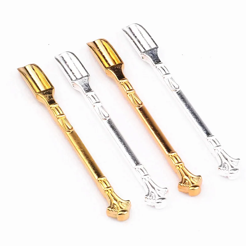 Smoke Accessories Metal Small Smoke Shovel 80mm Multicolor Pipe Shovel Gold Silver Copper Iron Hookah Accessories WZ004
Smoke Accessories Metal Small Smoke Shovel 80mm Multicolor Pipe Shovel Gold Silver Copper Iron Hookah Accessories WZ004