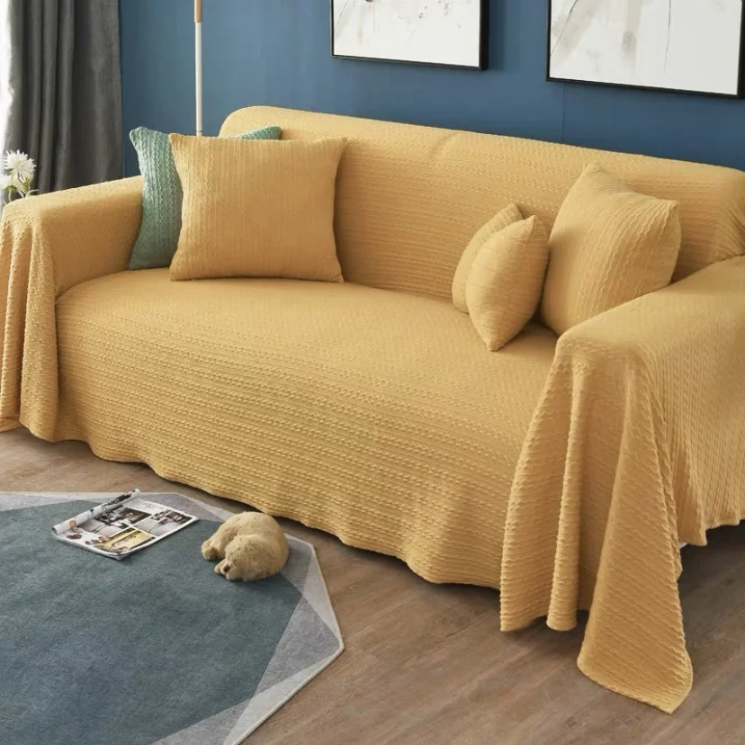 Modern Yellow Throw Blanket Sofa Cobertor Hanging Tapestry for Sofa Bed Plane Travel Blankets Knitting Nordic Solid Color
Modern Yellow Throw Blanket Sofa Cobertor Hanging Tapestry for Sofa Bed Plane Travel Blankets Knitting Nordic Solid Color