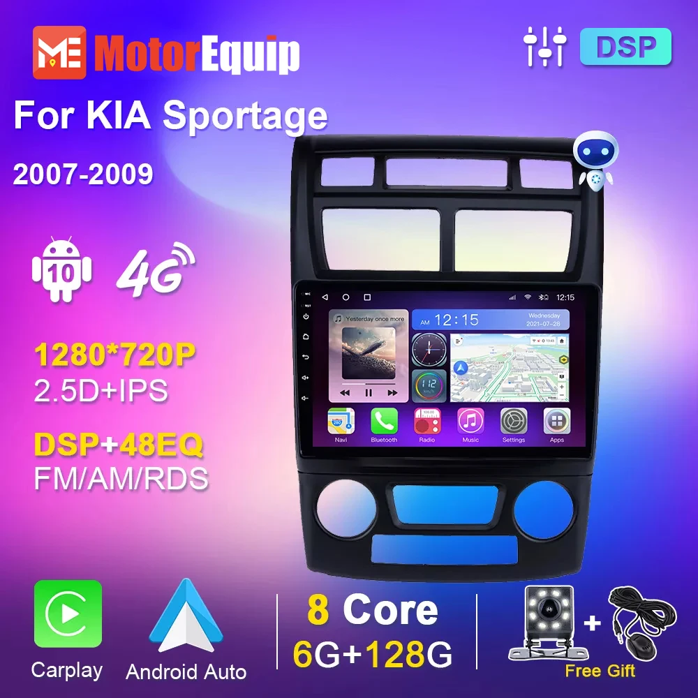 Автомобильный радиоприемник на Android для KIA Sportage 2007-2009 2din, автомобильный стерео Мультимедийный Плеер для Carplay, навигация GPS, автомобильная инт...
Автомобильный радиоприемник на Android для KIA Sportage 2007-2009 2din, автомобильный стерео Мультимедийный Плеер для Carplay, навигация GPS, автомобильная инт...
