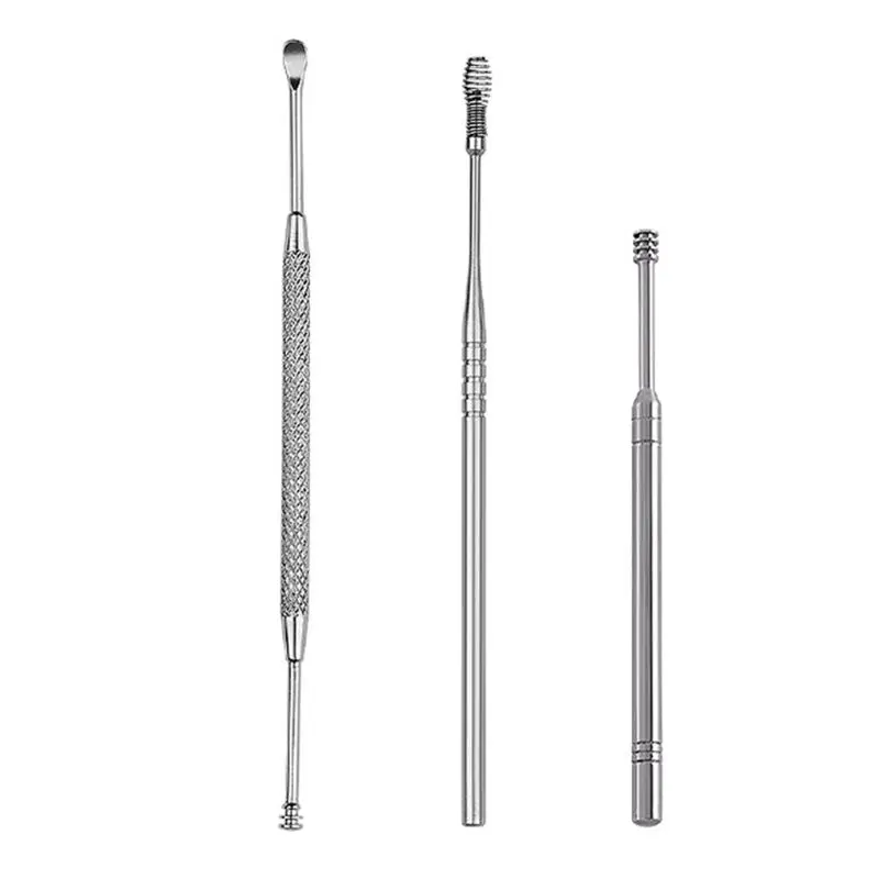 28TA 7pcs Ear Wax Pickers Stainless Steel Ears Picks Removal Curette Remover Tools
28TA 7pcs Ear Wax Pickers Stainless Steel Ears Picks Removal Curette Remover Tools
