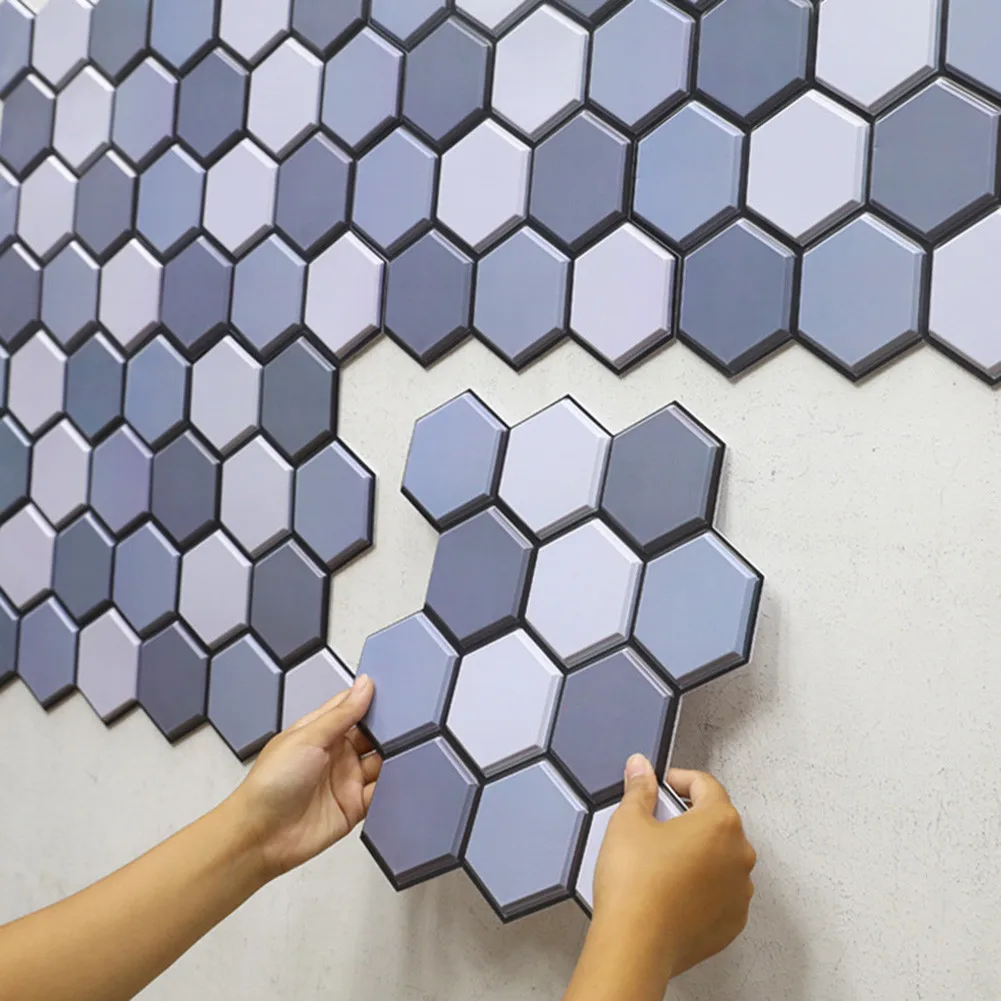 Waterproof Adhesive Mosaic Stickers In 3d Transfers Cover Backsplash For Kitchen Bathroom Wallpaper Peel & Stick Art Poster
Waterproof Adhesive Mosaic Stickers In 3d Transfers Cover Backsplash For Kitchen Bathroom Wallpaper Peel & Stick Art Poster