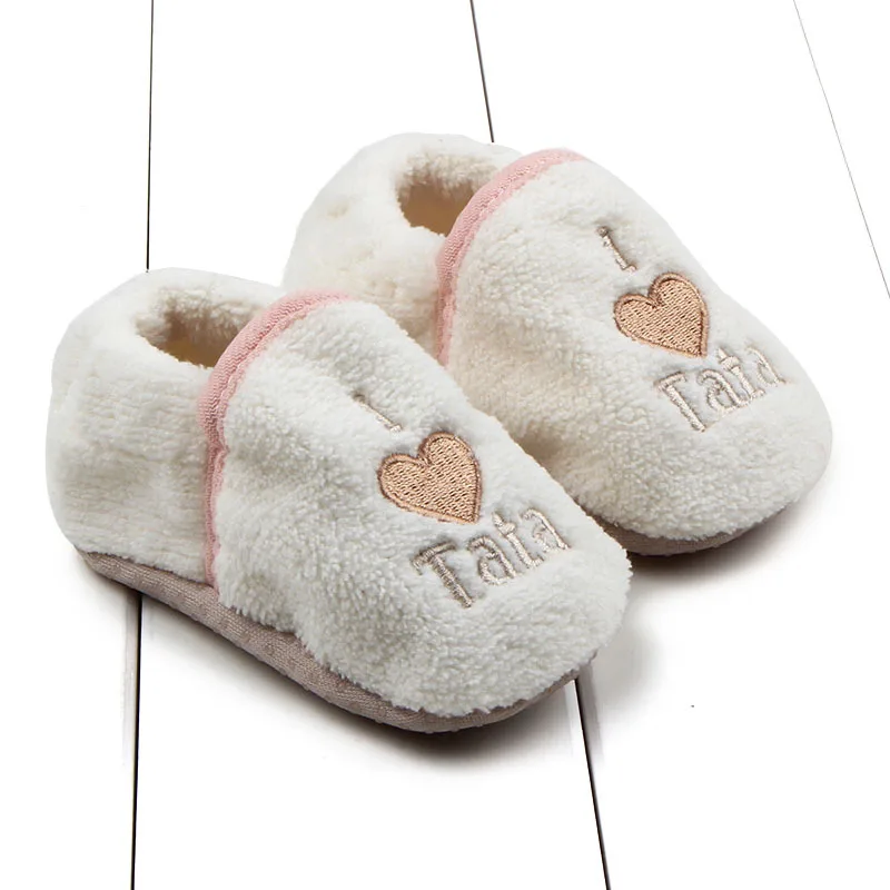 I Love Mama Tata Infantil Newborn Warm WinterBaby Girl Shoes Heart Stiches Prewalker Home First Walker Toddlers Cute Little Feet
I Love Mama Tata Infantil Newborn Warm WinterBaby Girl Shoes Heart Stiches Prewalker Home First Walker Toddlers Cute Little Feet