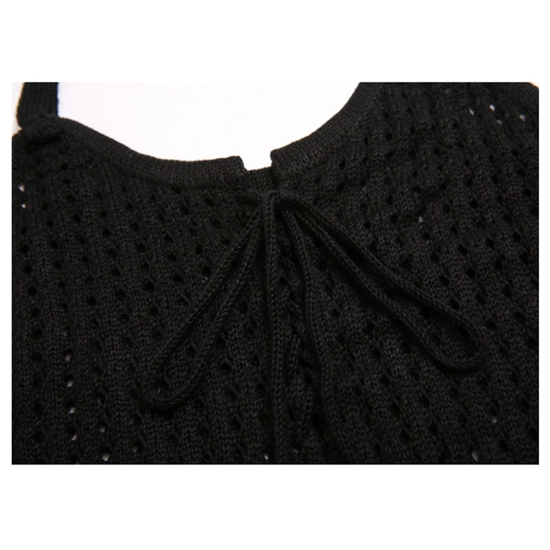 Sexy See Through Crochet Swimsuit Cover Up for Women Cute Ladies High Waist Lace Up Hollow Out Crochet Beachwear Dress Coverup
Sexy See Through Crochet Swimsuit Cover Up for Women Cute Ladies High Waist Lace Up Hollow Out Crochet Beachwear Dress Coverup