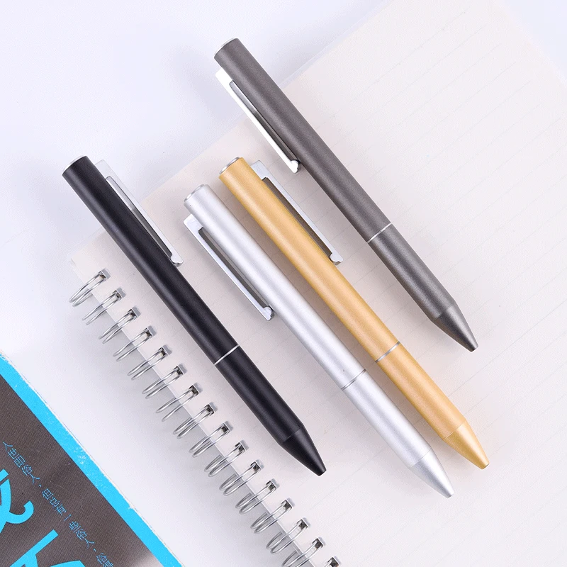 Metal Frosted Neutral Pen Colorful Rotary Ball Point Pen For Business Signing Advertising Gifts
Metal Frosted Neutral Pen Colorful Rotary Ball Point Pen For Business Signing Advertising Gifts
