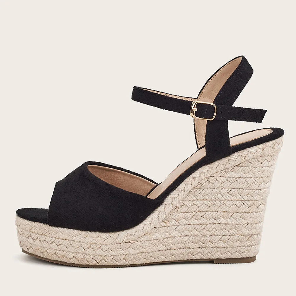 SaraIris For Dropship Women Sandals Solid Buckle Peep Toe Platform women's Sandals Wedges Quality Casual Leisure Wummer Shoes 
SaraIris For Dropship Women Sandals Solid Buckle Peep Toe Platform women's Sandals Wedges Quality Casual Leisure Wummer Shoes