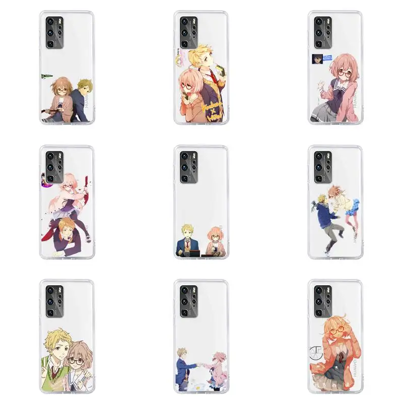 Kyoukai no Kanata couple Phone Case For Huawei P40 P30 P20 Mate Honor 10i 30 20 i 10 40 8x 9x Pro Lite Transparent Cover
Kyoukai no Kanata couple Phone Case For Huawei P40 P30 P20 Mate Honor 10i 30 20 i 10 40 8x 9x Pro Lite Transparent Cover
