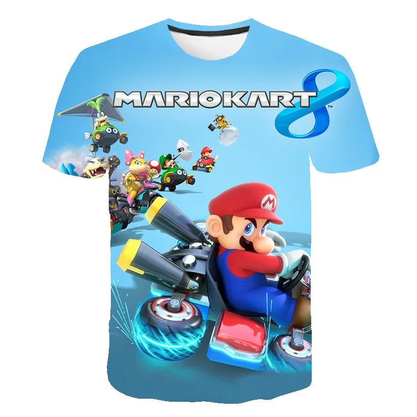 New Japanese Man Super Mario Boy Girl T-shirt 3D Printing Printed T-shirt Hip Hop Personality Trendy Street Shooting Short Sleev
New Japanese Man Super Mario Boy Girl T-shirt 3D Printing Printed T-shirt Hip Hop Personality Trendy Street Shooting Short Sleev