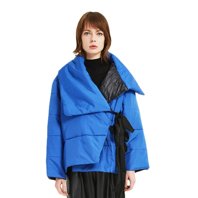 2021 Newest fashion women blue jacket outdoor windproof warm female winter parkas irregular women's short coat
2021 Newest fashion women blue jacket outdoor windproof warm female winter parkas irregular women's short coat