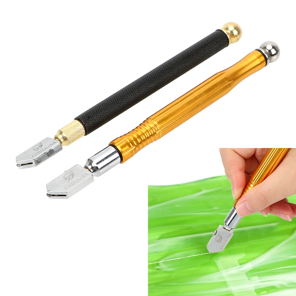 Diamond Glass Cutter Ceramic Tile Cutting for Thick Glass Cutting Multifunction Metal Handle Hand tool
Diamond Glass Cutter Ceramic Tile Cutting for Thick Glass Cutting Multifunction Metal Handle Hand tool