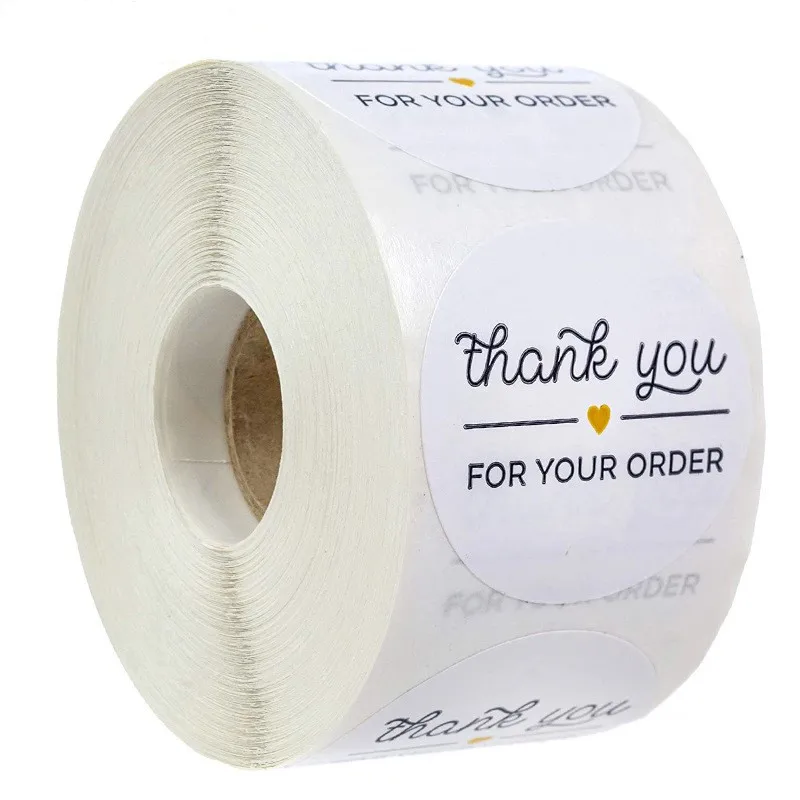 1 Inch Round Black "THANK YOU FOR YOUR ORDER " Stickers Seal Labels Stickers Scrapbooking For Package Stationery Sticker
1 Inch Round Black "THANK YOU FOR YOUR ORDER " Stickers Seal Labels Stickers Scrapbooking For Package Stationery Sticker