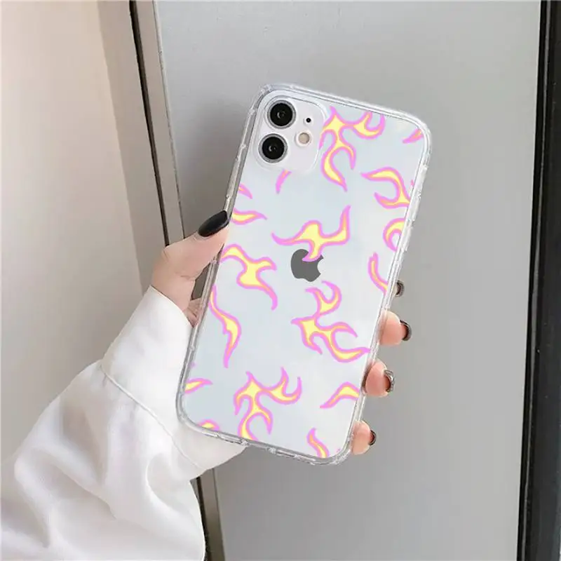 Flame art cool Phone Case Transparent for iPhone 11 12 mini pro XS MAX 8 7 6 6S Plus X 5S SE 2020 XR
Flame art cool Phone Case Transparent for iPhone 11 12 mini pro XS MAX 8 7 6 6S Plus X 5S SE 2020 XR