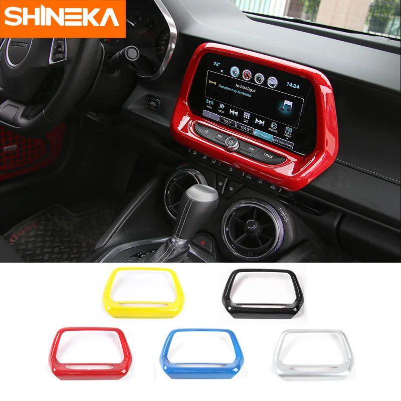 Панель навигатора SHINEKA ABS, 5 цветов, медиаэкран с рамкой 8,0 дюйма, 6-го поколения, для Chevrolet Camaro 2017 + Стайлинг автомобиля
Панель навигатора SHINEKA ABS, 5 цветов, медиаэкран с рамкой 8,0 дюйма, 6-го поколения, для Chevrolet Camaro 2017 + Стайлинг автомобиля